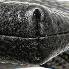 バーバリー ノバチェック 斜め掛け ショルダーバッグ ポシェット ブラック レザー レディース BURBERRY 【中古】