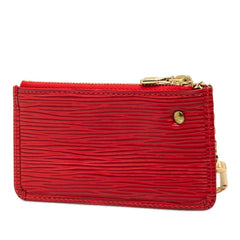 ルイ ヴィトン エピ ポシェットクレ コインケース 小銭入れ M63807 カスティリアンレッド レザー レディース LOUIS VUITTON 【中古】