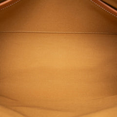 セリーヌ トリオンフ ミニ ホリゾンタル カバ ショルダーバッグ ハンドバッグ 2WAY ブラック ブラウン PVC レザー レディース CELINE 【中古】