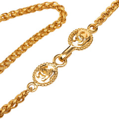 シャネル ココマーク ヴィンテージ ネックレス ゴールド メッキ レディース CHANEL 【中古】