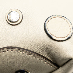 グッチ GGスプリーム チルドレンズ ZOO ブタ ミニハンドバッグ 271093 ベージュ PVC レザー レディース GUCCI 【中古】