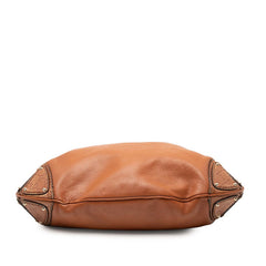 グッチ グッチシマ タッセル インディ ハンドバッグ ショルダーバッグ 2WAY 182888 ブラウン レザー レディース GUCCI 【中古】