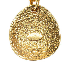 シャネル ヴィンテージ ココマーク ロングネックレス ゴールド メッキ レディース CHANEL 【中古】