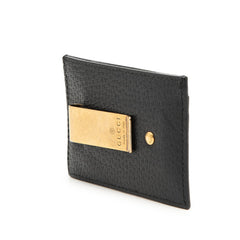 グッチ GGマーモント パスケース カードケース マネークリップ 436022 ブラック レザー メンズ GUCCI 【中古】