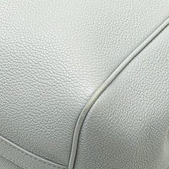 セリーヌ スモールフォールド カバ ハンドバッグ ショルダーバッグ 2WAY グレー レザー レディース CELINE 【中古】