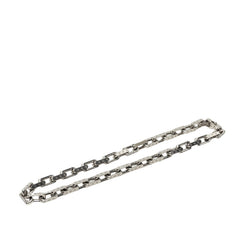 ルイ ヴィトン モノグラム コリエ チェーン ネックレス M00307 シルバー メタル メンズ LOUIS VUITTON 中古