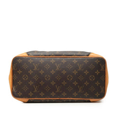ルイ ヴィトン モノグラム リヴェット ハンドバッグ ショルダーバッグ M40140 ブラウン PVC レザー レディース LOUIS VUITTON 【中古】