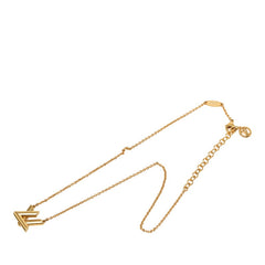 ルイ ヴィトン LVツイスト ネックレス M01729 ゴールド メッキ レディース LOUIS VUITTON 【中古】