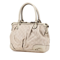グッチ グッチシマ スーキー ハンドバッグ ショルダーバッグ 2WAY 247902 ホワイト アイボリー レザー レディース GUCCI 【中古】