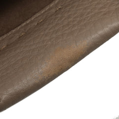 フェンディ ピーカブー レギュラー ミディアム ハンドバッグ 8BN290 グレージュ レザー レディース FENDI 【中古】