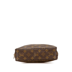 ルイ ヴィトン モノグラム トゥルース トワレット23 セカンドバッグ クラッチバッグ M47524 ブラウン PVC レディース LOUIS VUITTON 【中古】