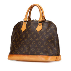 ルイ ヴィトン モノグラム アルマPM ハンドバッグ M51130 ブラウン PVC レザー レディース LOUIS VUITTON 【中古】