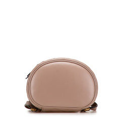 グッチ GGマーモント キルティング リュック バックパック 598594 ベージュ レザー レディース GUCCI 【中古】