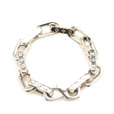 ルイ ヴィトン ブレスレット チェーン モノグラム ブレスレット #M M64223 シルバー メタル メンズ LOUIS VUITTON 【中古】