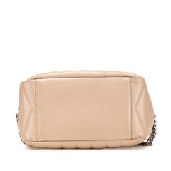 サンローラン ルル ボーリング ショルダーバッグ 454317 ベージュ レザー レディース SAINT LAURENT 【中古】