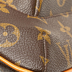 ルイ ヴィトン モノグラム パルティシオン アクセサリーポーチ M51901 ブラウン PVC レザー レディース LOUIS VUITTON 【中古】