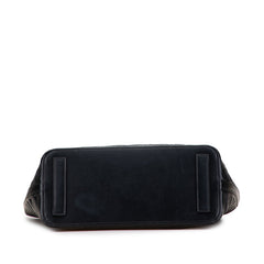 バレンシアガ ネオバスケット ハンドバッグ 626111 ブラック レザー レディース BALENCIAGA 【中古】