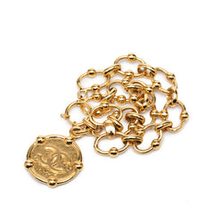 シャネル ココマーク チェーン ブレスレット ゴールド メッキ レディース CHANEL 【中古】