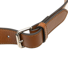 グッチ GGキャンバス ショルダーバッグ 353401 ベージュ ブラウン キャンバス レザー レディース GUCCI 【中古】