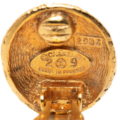シャネル ココマーク 1994 ヴィンテージ ラウンド イヤリング 29刻印 ゴールド メッキ レディース CHANEL 【中古】