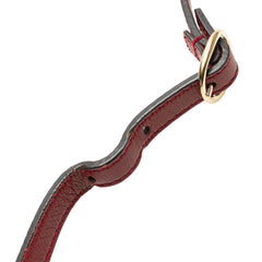 グッチ マイクログッチシマ ショルダーバッグ 466507 レッド レザー レディース GUCCI 【中古】