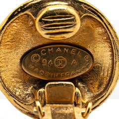 シャネル ヴィンテージ ココマーク イヤリング ゴールド メッキ レディース CHANEL 【中古】