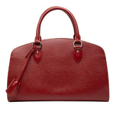 ルイ ヴィトン エピ ポンヌフPM ハンドバッグ トートバッグ M5271M ルビー レッド レザー レディース LOUIS VUITTON 中古