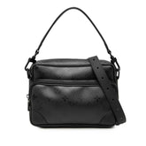 ルイ ヴィトン モノグラム ミッドナイト ナイル トップハンドル ショルダーバッグ 2WAY M26783 ブラック PVC レザー レディース LOUIS VUITTON 中古