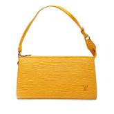 ルイ ヴィトン エピ ポシェット アクセソワール アクセサリーポーチ ハンドバッグ M52959 タッシリイエロー レザー レディース LOUIS VUITTON 【中古】