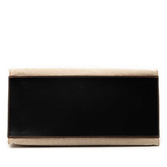 ロエベ アナグラム クッショントート トートバッグ ショルダーバッグ ベージュ ブラック キャンバス レザー レディース LOEWE 【中古】