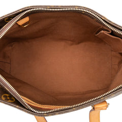 ルイ ヴィトン モノグラム カバピアノ ハンドバッグ トートバッグ M51148 ブラウン PVC レザー レディース LOUIS VUITTON 【中古】