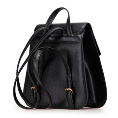 ジバンシー ロゴ リュック バックパック ブラック ゴールド レザー レディース Givenchy 【中古】