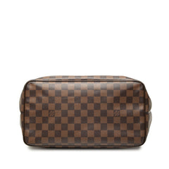 ルイ ヴィトン ダミエ ウェストミンスターGM トートバッグ ショルダーバッグ N41103 ブラウン PVC レザー レディース LOUIS VUITTON 【中古】