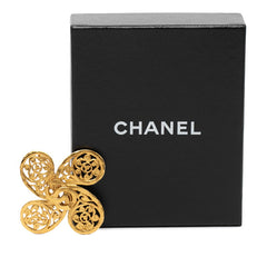 シャネル ヴィンテージ ココマーク ブローチ ゴールド メッキ レディース CHANEL 【中古】