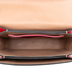 ヴァレンティノ ショルダーバッグ ピンク ワインレッド レザー レディース VALENTINO 【中古】