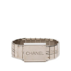 シャネル ヴィンテージ ベルト ブレスレット 98P刻印 シルバー メタル メンズ CHANEL 【中古】