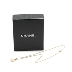 シャネル ヴィンテージ ココマーク 31 RUE CAMBON カンボン ネックレス ゴールド ピンク メッキ レディース CHANEL 【中古】