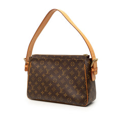 ルイ ヴィトン モノグラム ヴィバシテGM ワンショルダーバッグ M51163 ブラウン PVC レザー レディース LOUIS VUITTON 【中古】
