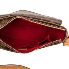 ルイ ヴィトン モノグラム ヴィバシテGM ワンショルダーバッグ M51163 ブラウン PVC レザー レディース LOUIS VUITTON 【中古】