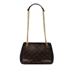 ルイ ヴィトン モノグラム スレンヌBB チェーンショルダーバッグ ハンドバッグ M43775 ブラウン ブラック PVC レザー レディース LOUIS VUITTON 【中古】