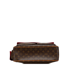 ルイ ヴィトン モノグラム ミュルティプリ シテ ハンドバッグ ショルダーバッグ M51162 ブラウン PVC レザー レディース LOUIS VUITTON 【中古】