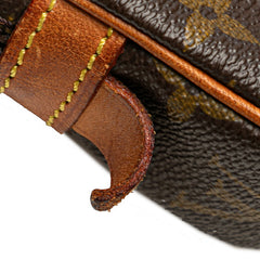 ルイ ヴィトン モノグラム ポシェット マルリーバンドリエール ショルダーバッグ M51828 ブラウン PVC レザー レディース LOUIS VUITTON 【中古】