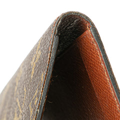 ルイ ヴィトン モノグラム アジェンダ オリゾンタル 手帳カバー R20008 ブラウン PVC レザー 紙 レディース LOUIS VUITTON 【中古】