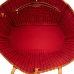 ルイ ヴィトン モノグラム ネヴァーフルMM トートバッグ M41177 ブラウン PVC レザー レディース LOUIS VUITTON 【中古】