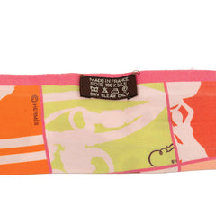 エルメス ツイリー En Desordre 無秩序 スカーフ マルチカラー シルク レディース HERMES 【中古】