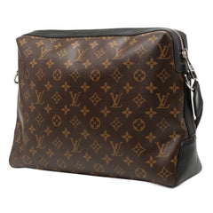 ルイ ヴィトン モノグラム マカサー トーレス 斜め掛け ショルダーバッグ M40387 ブラウン PVC レザー レディース LOUIS VUITTON 【中古】