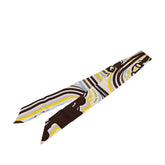 エルメス ツイリー Brides de Gala Shadow ブリッド ドゥ ガラ シャドー スカーフ ホワイト マルチカラー シルク レディース HERMES 【中古】