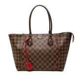 ルイ ヴィトン ダミエ カイサMM トートバッグ ショルダーバッグ N41548 ブラウン スリーズ レッド PVC レザー レディース LOUIS VUITTON 中古