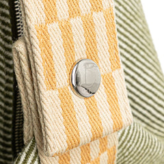 エルメス ブリッド ア ブラックGM ハンドバッグ ヴェールフォレ グリーン ウール レディース HERMES 【中古】