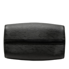 ルイ ヴィトン エピ スピーディ25 ハンドバッグ ミニボストンバッグ M59032 ノワール ブラック レザー レディース LOUIS VUITTON 中古